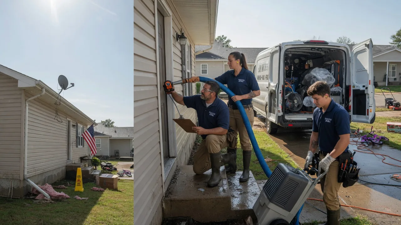 Ceiling Water Damage Restoration in Ridgeview, SD near me